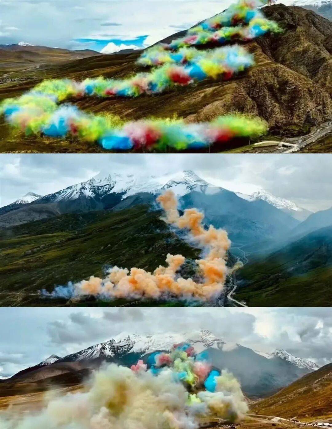 官方通报喜马拉雅烟花秀，始祖鸟、蔡国强道歉