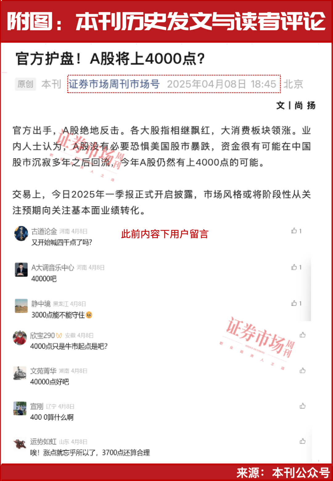 葛卫东加仓！牛市在质疑中前进！