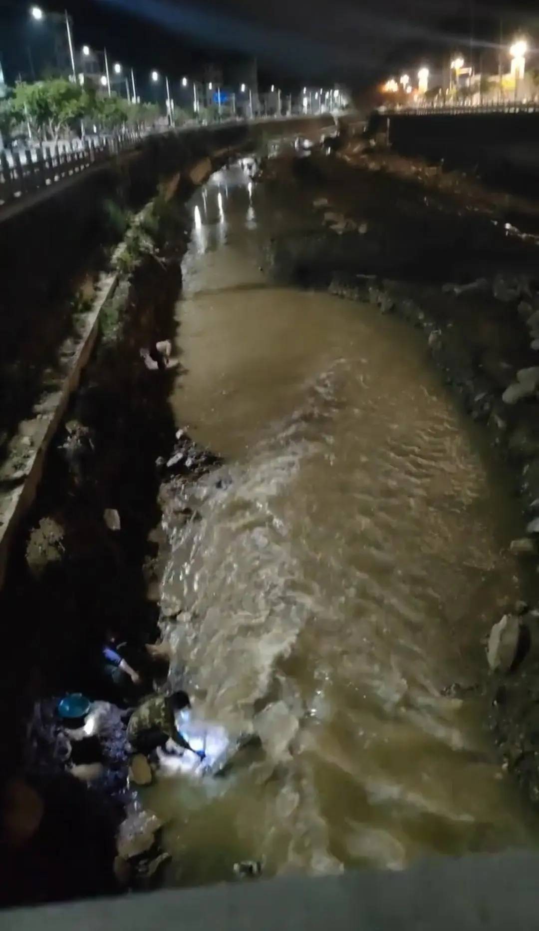 “一盆就出了5克多”!一河道多人凌晨冒严寒淘金,当地紧急回应