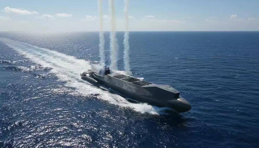 舰长65米,搭载48个垂发!美媒:中国海军“半潜式武库舰”亮相!