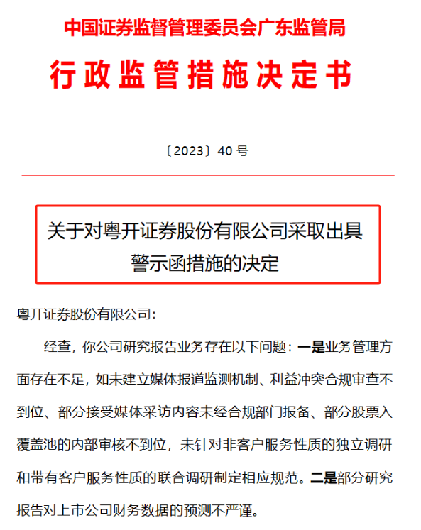 证券监管部门(证券监管部门调查发现,1年前在证券)